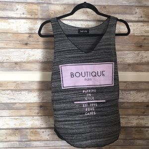 Fab’Rik Boutique tank top